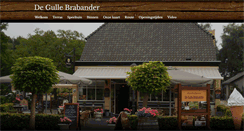 Desktop Screenshot of degullebrabander.nl